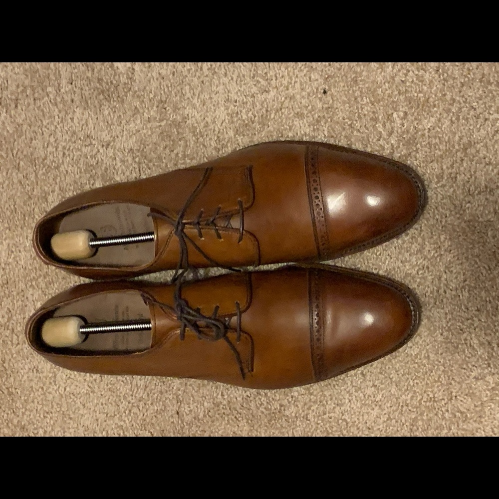 NEW Allen Edmonds “BOULEVARD” Oxfords 14B Walnut